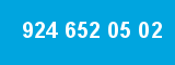 924 652 05 02 924 652 05 02